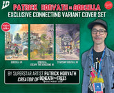 Godzilla Kai Sei Era Exclusive Connecting Variant SET OF 3 by Patrick Horvath!