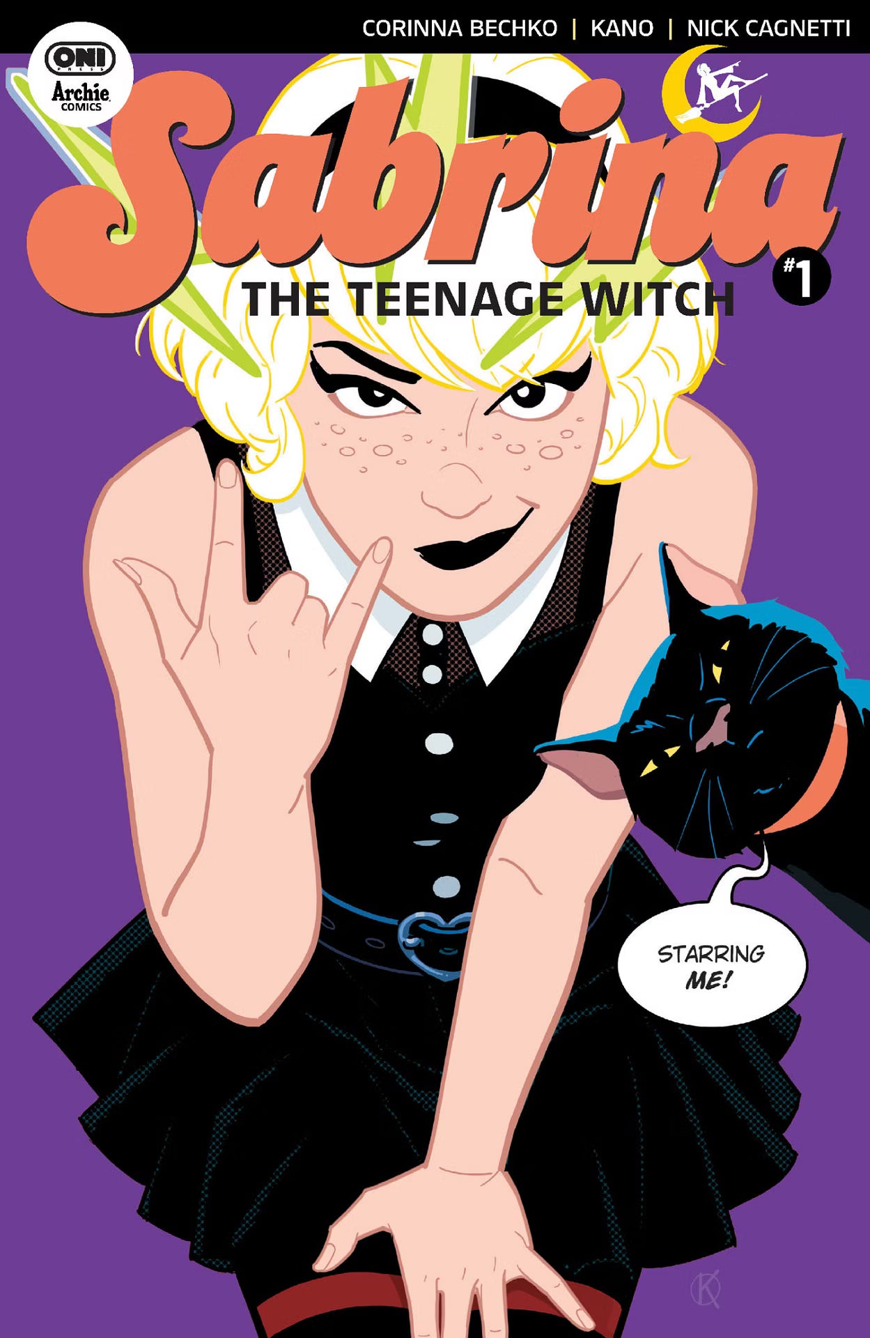 【匿名配送】★良品★SABRINA 141㎝ × ビンディングsize S PRE-ORDER: SABRINA: TEENAGE WITCH #1-4 SIGNED BY CORINNA BECHKO