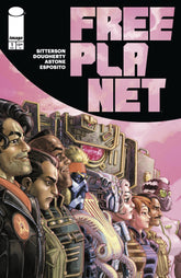 Signature Series: Free Planet #1-6 (A Covers) Signed by Aubrey Sitterson & Jed Dougherty