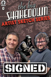 ARTIST SKETCH SERIES: THE BIG SHAKEDOWN #1-4 Signed by Jordan Blum & Scott Koblish + SKETCH by S. Koblish