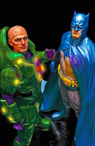 JUSTICE LEAGUE Knight Vision Special ALL COVER set Signed by Mark Waid PRE-ORDER (Ships on or after 7/29/26)
