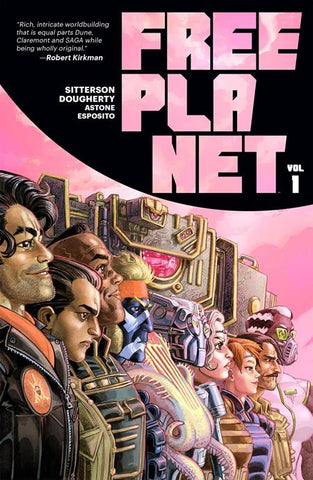 Signature Series: Free Planet TP Signed by Aubrey Sitterson!