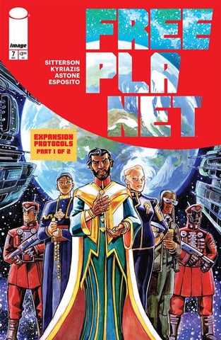 Signature Series: Free Planet #7-14 Signed by Aubrey Sitterson (2 issues NOT in TPBs)