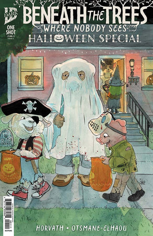 PRE-ORDER: Beneath the Trees Where Nobody Sees HALLOWEEN Special All Cover Set Signed by Patrick Horvath & Tony Fleecs (cvr b)