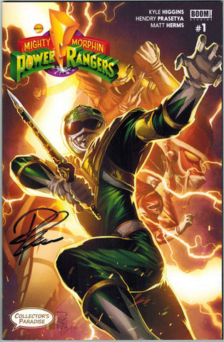 EXCLUSIVE: Mighty Morphin Power Rangers #1 Collector's Paradise Variant Signed by PHILIP TAN