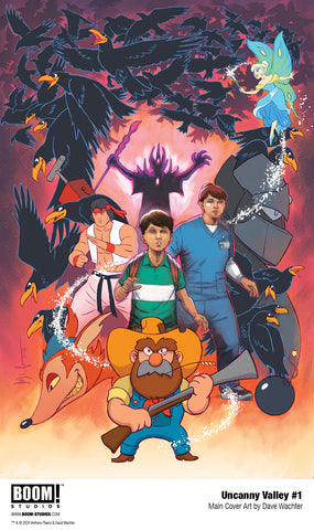 SIGNATURE SERIES: Uncanny Valley #1-6 Signed by TONY FLEECS!