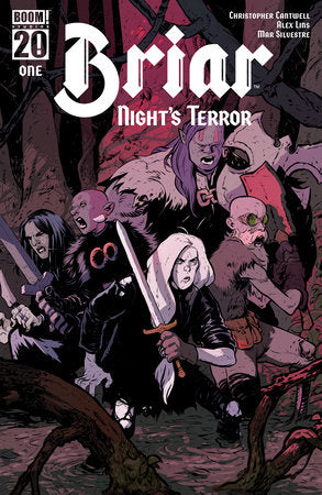Signature Series BRIAR Night's Terror #1-4 Signed by Christopher Cantwell