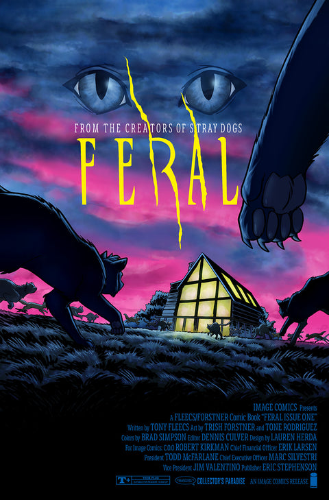 Feral #1 Collector's Paradise EXCLUSIVE Forstner/Fleecs Variant!