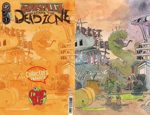 Godzilla Kai Sei Era Exclusive Connecting Variant SET OF 3 by Patrick Horvath!