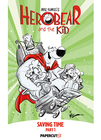 Artist Sketch Series: HEROBEAR AND THE KID HC VOL 2 Signed / Sketch by Mike Kunkel + BONUS!!!