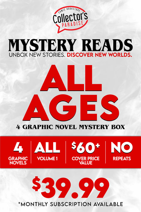 Mystery Reads: All Ages – 4 Graphic Novel Mystery Box