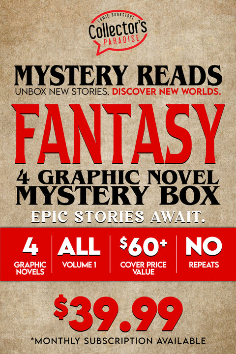 Mystery Reads: Fantasy – 4 Graphic Novel Mystery Box