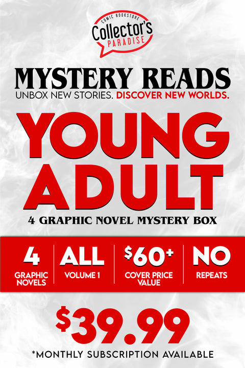 Mystery Reads: Young Adult – 4 Graphic Novel Mystery Box
