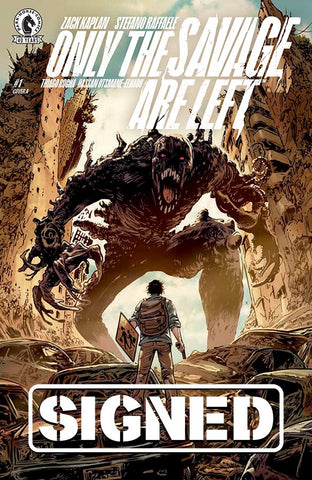Signature Series: ONLY THE SAVAGES ARE LEFT #1-5 Signed by Zack Kaplan