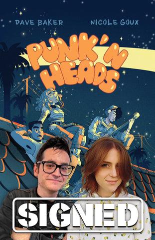 Signature Series: Punk'n Heads GN Signed by Dave Baker & Nicole Goux