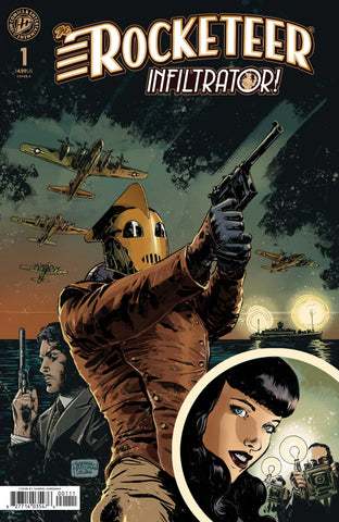 SIGNATURE SERIES: ROCKETEER INFILTRATOR! #1-4 signed by Gabriel Hardman PRE-ORDER (Ships End of Oct. 2026 or later)