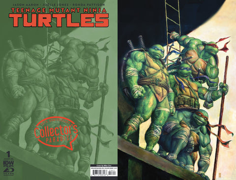 Teenage Mutant Ninja Turtles (2024) #1 Exclusive Mike Choi Variant Reg/Foil: Unsigned, Signed by Jason Aaron!