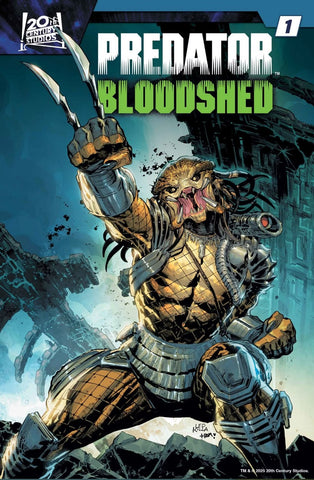 Signature Series; PREDATOR Bloodshed #1-5 Signed by Jordan Morris