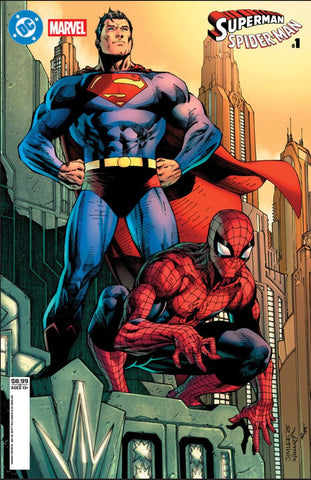 DC MARVEL SUPERMAN SPIDER-MAN #1 All-Cover SET 20% OFF (Unsigned) OR SIGNED by Mark Waid (Cover Price)