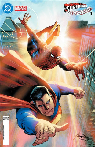 DC MARVEL SUPERMAN SPIDER-MAN #1 All-Cover SET 20% OFF (Unsigned) OR SIGNED by Mark Waid (Cover Price)