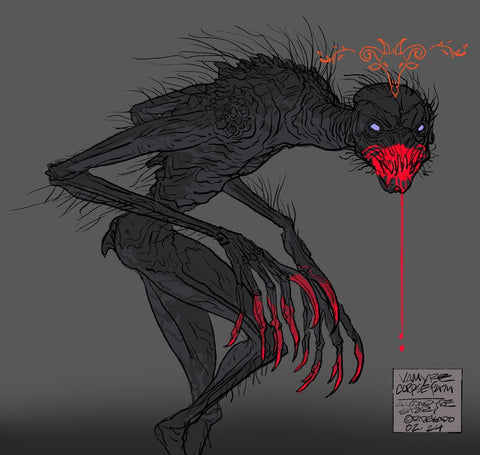 PRE-ORDER: VAMPYRE: A Costa Rican Folktale HC Signed by Ricardo Delgado!