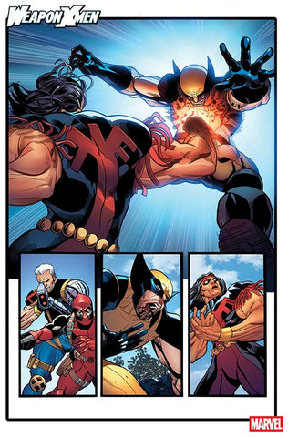 SIGNATURE SERIES: Weapon X-Men #1-5 Signed by JOE CASEY