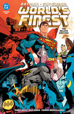 Signature Series: BATMAN SUPERMAN WORLD'S FINEST DLX HC Signed by Mark Waid