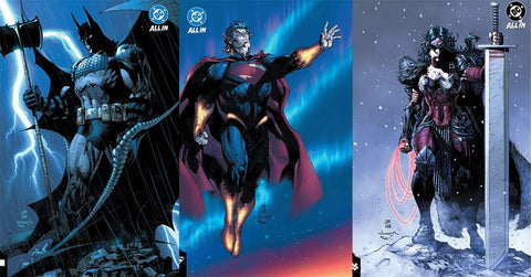 FCBD 2026 ABSOLUTE UNIVERSE HC SET (Batman, Superman Wonder Woman) Covers by JIM LEE Pre-Order