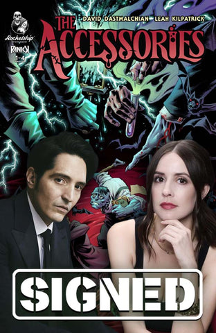 PRE-ORDER: Accessories #1-4 Signed by David Dastmalchian & Leah Kilpatrick