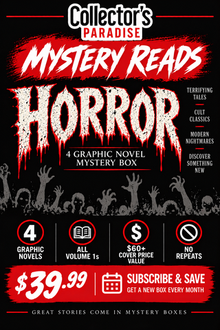 Mystery Reads: Horror – 4 Graphic Novel Mystery Box