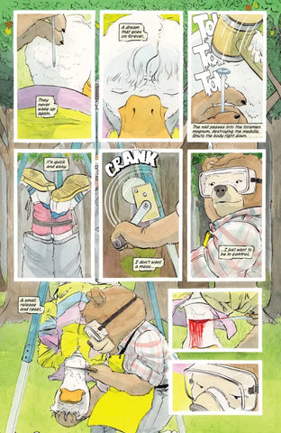 Signature Series: Beneath the Trees Where Nobody Sees TPB Signed by Patrick Horvath