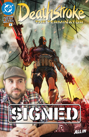Signature Series: Deathstroke #1-6  Signed by Tony Fleecs!