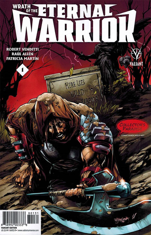 Wrath of the Eternal Warrior #1 Collector's Paradise Exclusive Variant