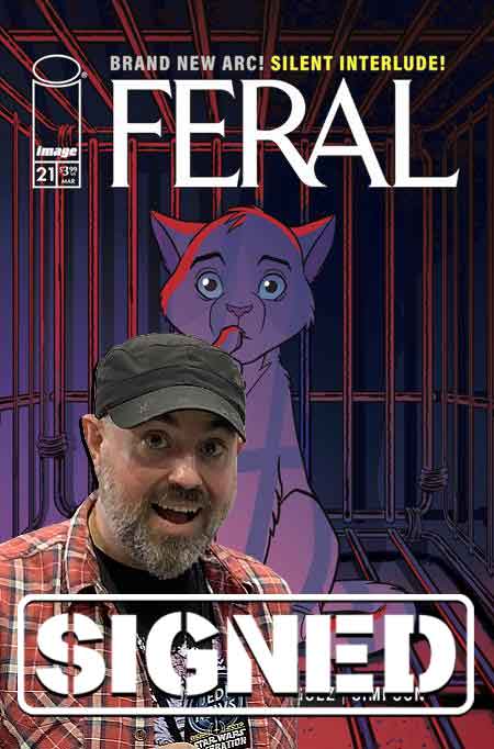Signature Series: Feral #21-25 (STRAY DOGS RETURN) Signed by Tony Fleecs!