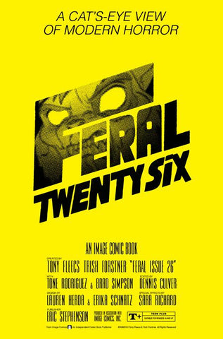 PRE-ORDER: Feral #26-30 Homage B Covers Signed by Tony Fleecs + WIN A SKETCH!