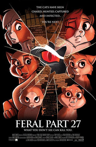 PRE-ORDER: Feral #26-30 Homage B Covers Signed by Tony Fleecs + WIN A SKETCH!