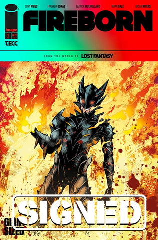 Signature Series: FIREBORN #1-4 Signed by Franklin Jonas
