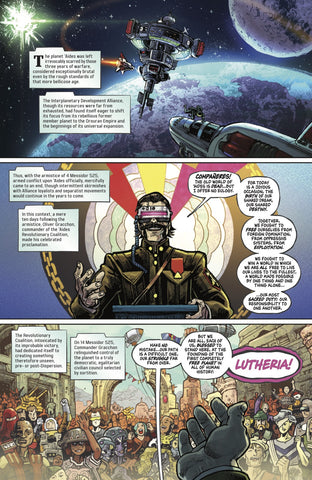 Signature Series: Free Planet #1-6 (B Covers) Signed by Aubrey Sitterson & Jed Dougherty