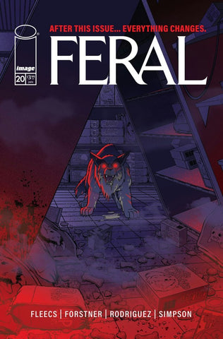 Signature Series: Feral #16-20 Cover A Signed by Tony Fleecs!