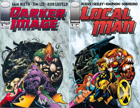 Local Man #1 EXCLUSIVE Darker Image Homage Cover by Tony Fleecs