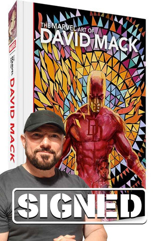 PRE-ORDER: The Marvel Art of David Mack TP Signed by David Mack!