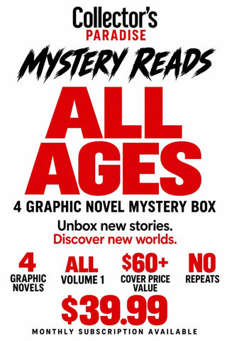 Mystery Reads: All Ages – 4 Graphic Novel Mystery Box