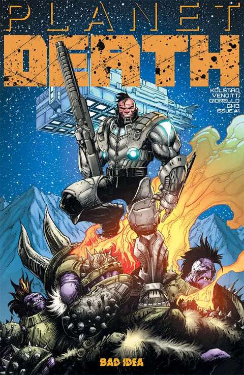 PLANET DEATH #1 Joe Benitez EXCLUSIVE Variant (500 made)