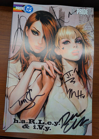 Signature Series: DC PRIDE 2025 Signed by Tim Sheridan, Josh Trujillo, Maya Houston, Derek Charm