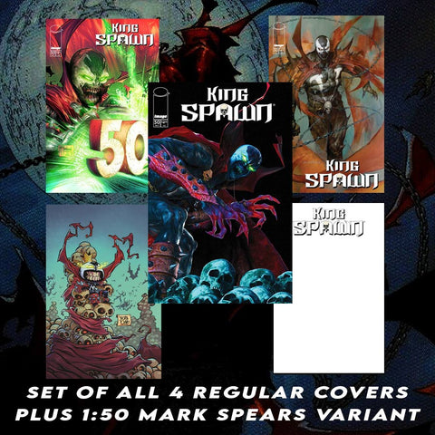 KING SPAWN #50 Cover Sets up to 1:100 McFarlane !