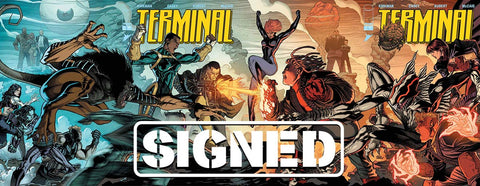 Signature Series:  TERMINAL #1-5 Signed by Joe Casey! (Includes both Wraparound #1s)