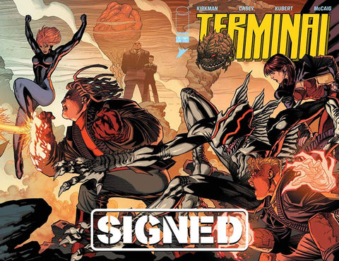 Signature Series:  TERMINAL #1-5 Signed by Joe Casey! (Includes both Wraparound #1s)
