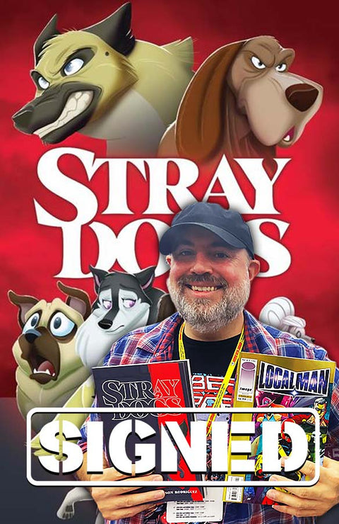 PRE-ORDER: STRAY DOGS HC Signed by Tony Fleecs with a REMARQUE Limited to 50!!
