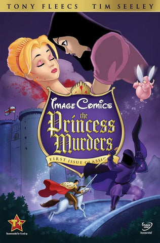 PRE-ORDER: PRINCESS MURDERS #1-5 Covers A-D SETS Signed by Tony Fleecs!