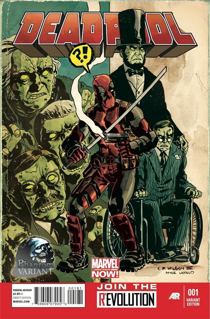   Marvel Now Very Limited Phantom Variant Tony Moore Brian Posehn